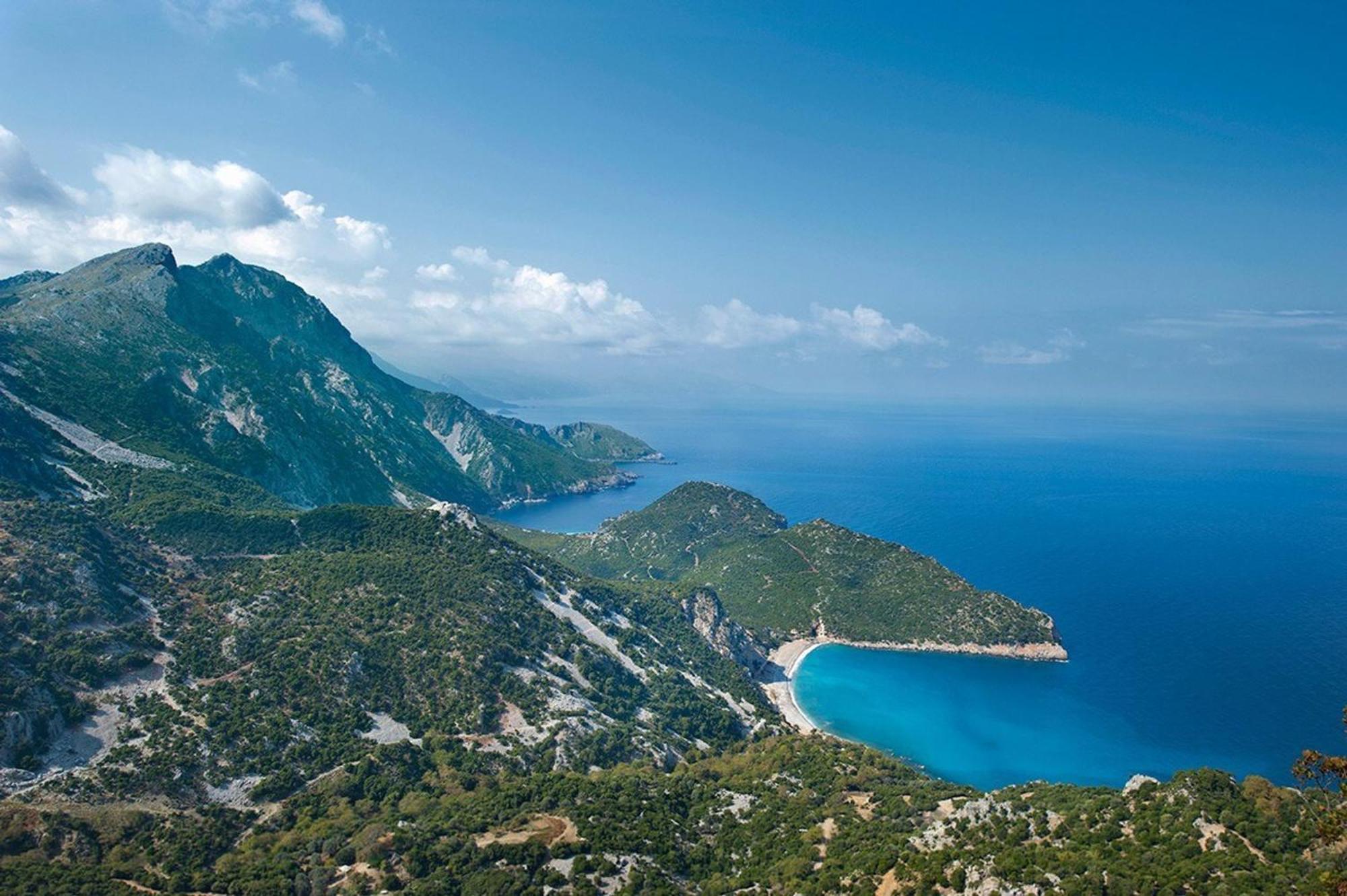 Blue Dream Seaside Villa With Superb Sea Views Kymi Luaran gambar