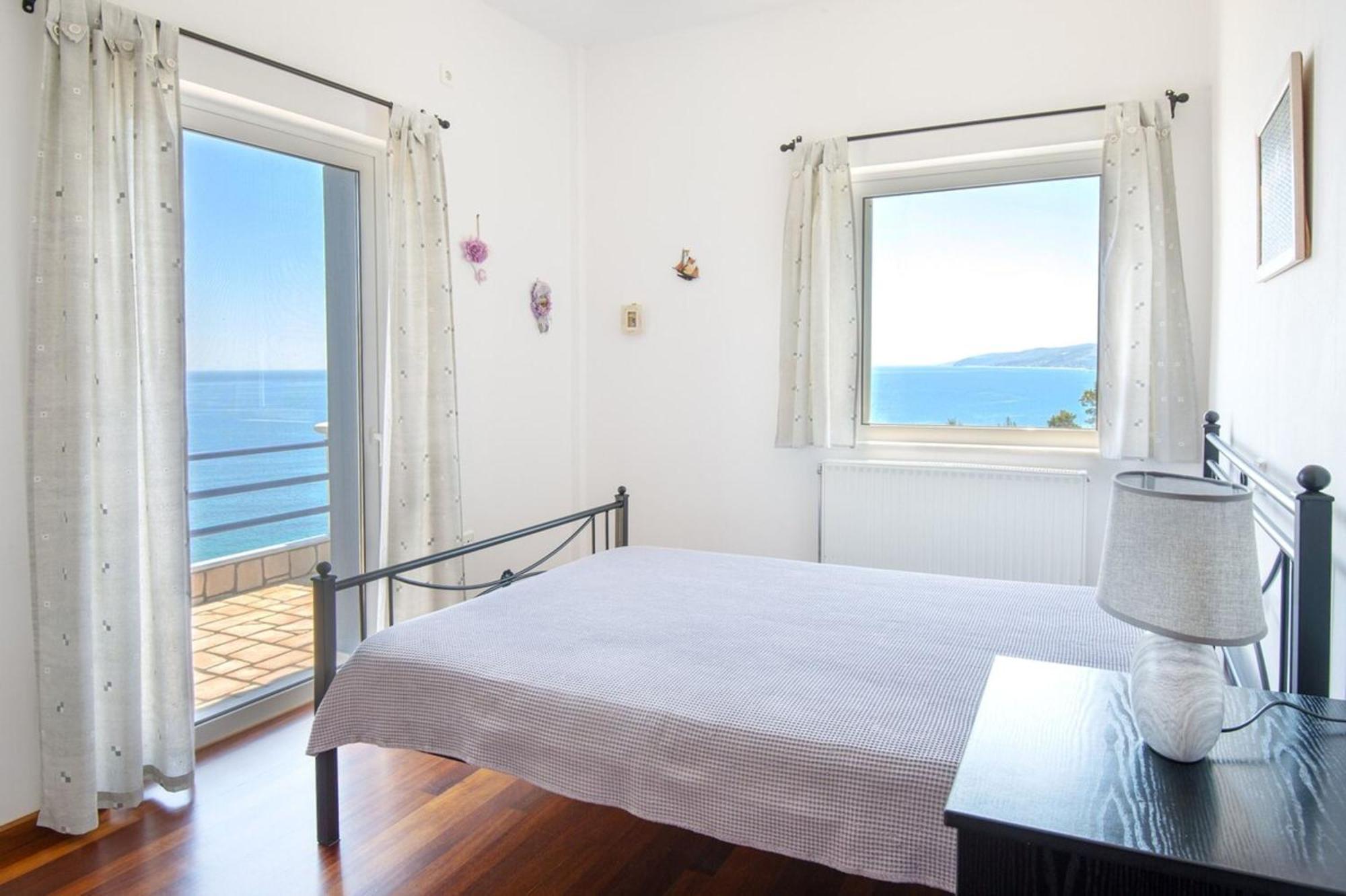 Blue Dream Seaside Villa With Superb Sea Views Kymi Luaran gambar